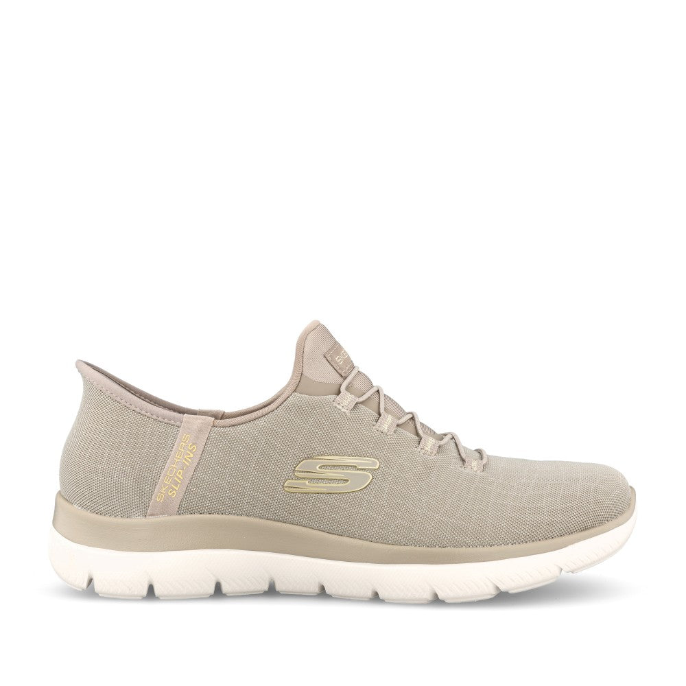 Ladies 1050128 Summits Classy Night Trainer In Taupe