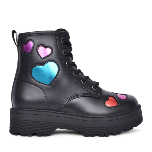 Girls 303409l Gravlen Hi Lace Up Boot In Black