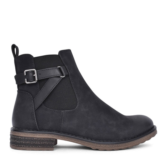 Ladies 724002 Verity 02 Ankle Boot In Black