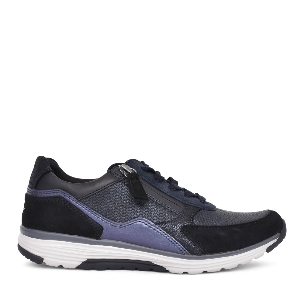 Ladies 56.977 Betsy Laced Trainer In Navy
