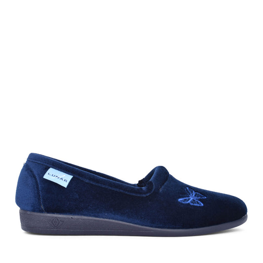 Ladies Butterfly Kla001 Slipper In Blue