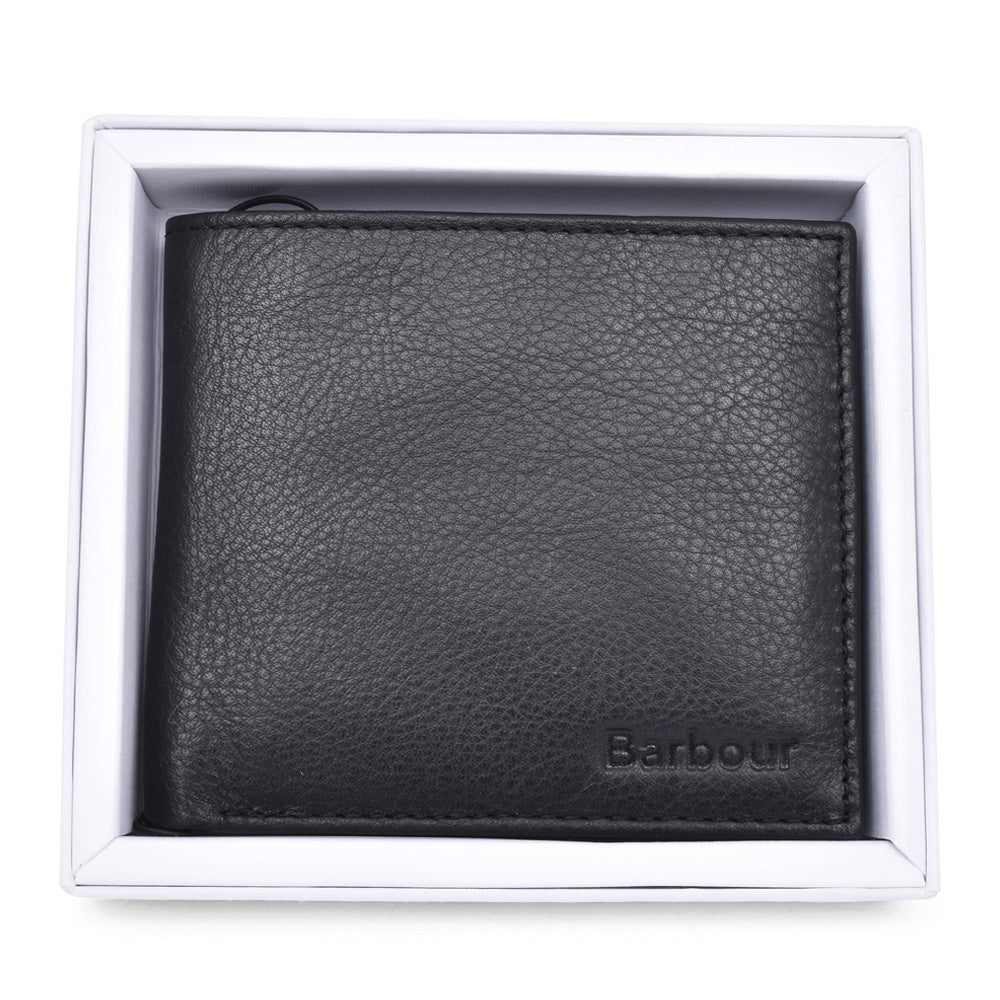 Mens Colwell Leather Billfold Wallet In Black