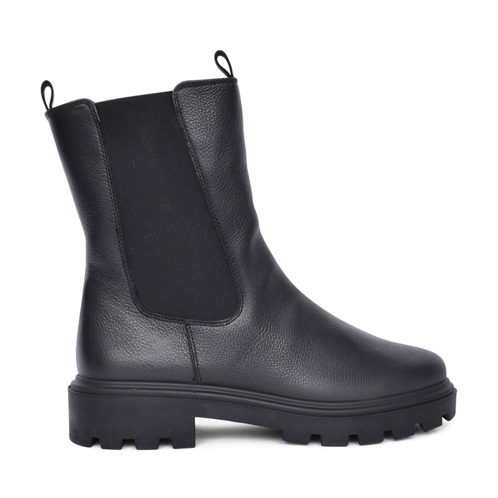 Ladies 12-59102 Manchester Calf Boot In Black