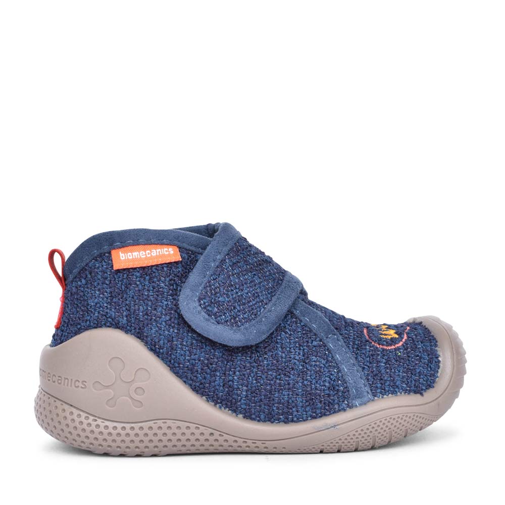 Boys 241155 Velcro Slipper In Navy