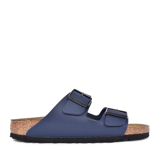 Ladies 51753 Arizona Double Strap Mule In Navy