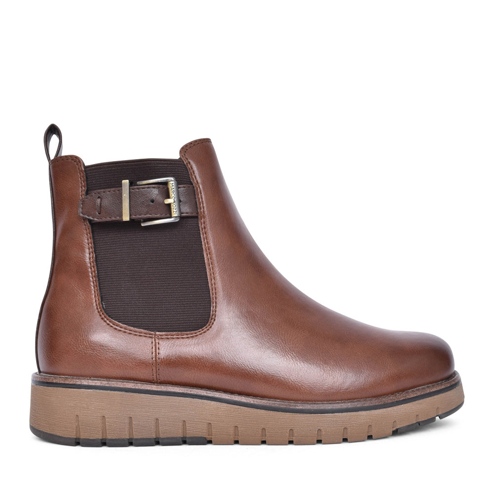 Ladies 2-26478 Ankle Boot In Brown