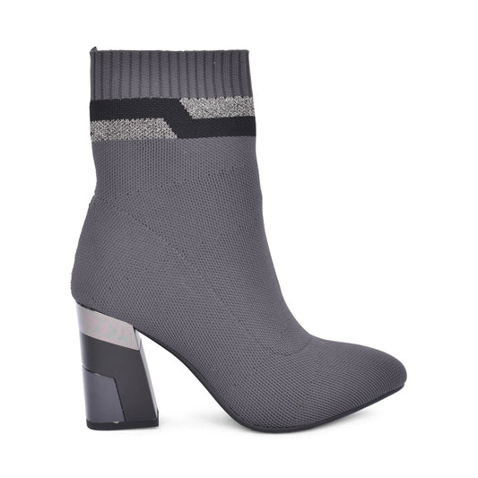 Ladies 85794 Calf Boot In Grey