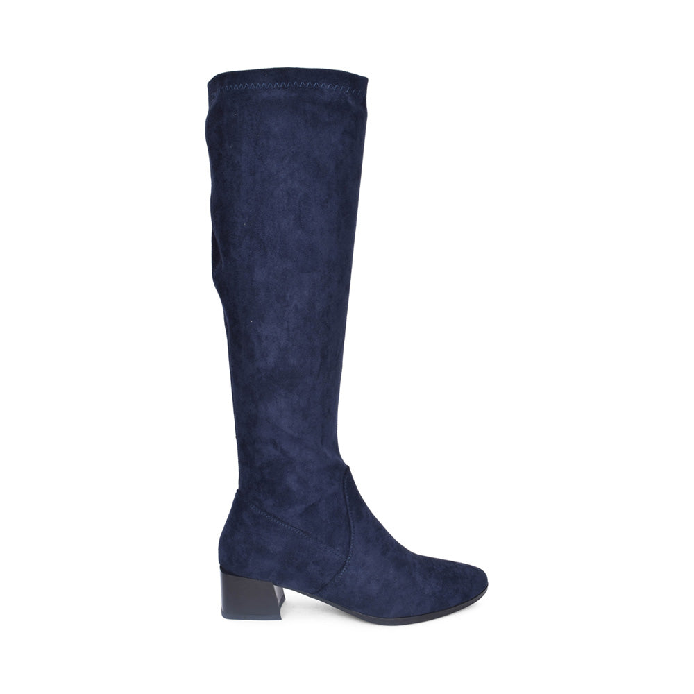 Ladies Emmetton Long Leg Boot In Navy