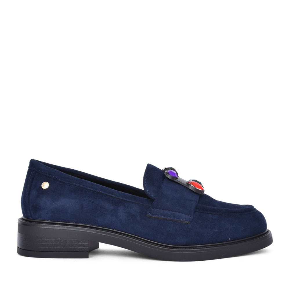 Ladies Rennes Loafer In Navy