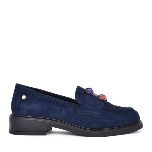 Ladies Rennes Loafer In Navy