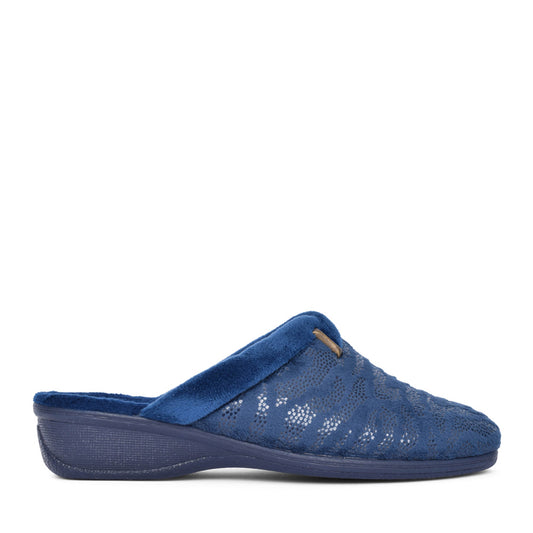 Ladies Gracia Ulh100 Mule Slipper In Navy