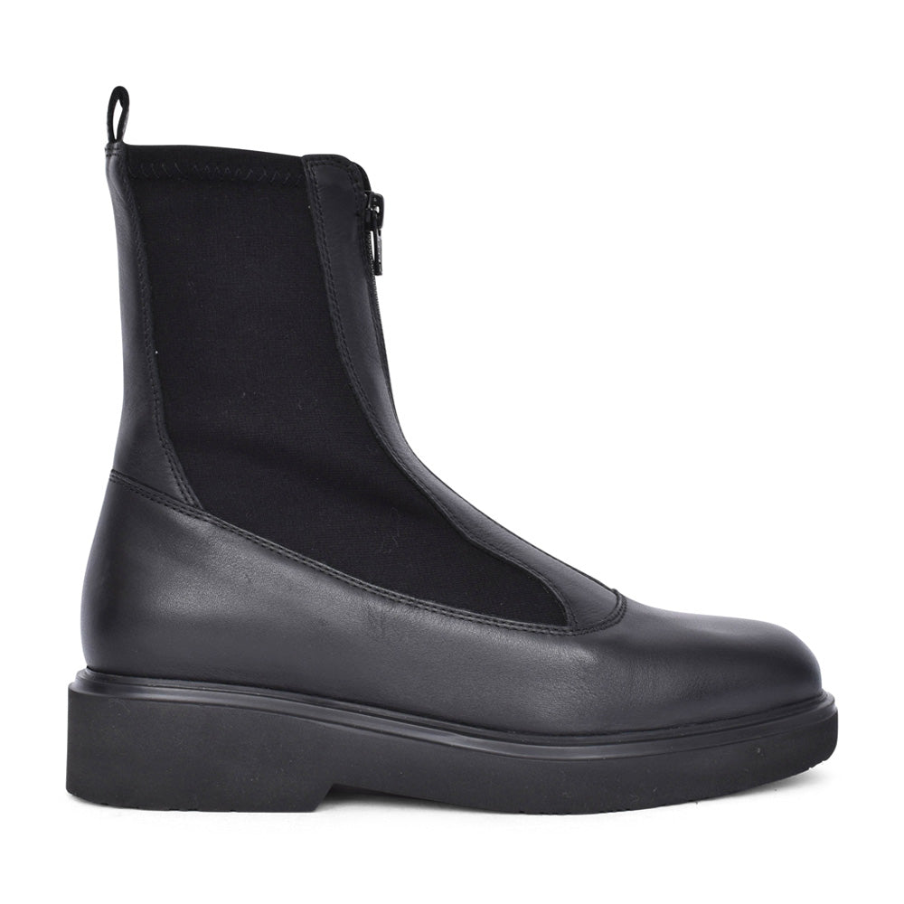 Ladies Foggia Ankle Boot In Black