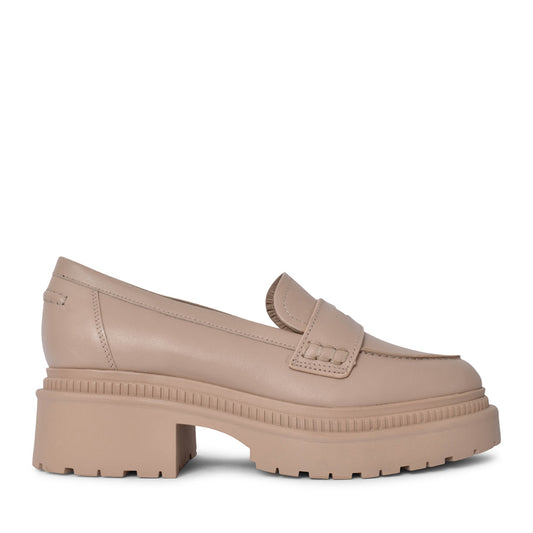 Ladies Fltfin Finda Loafer In Beige