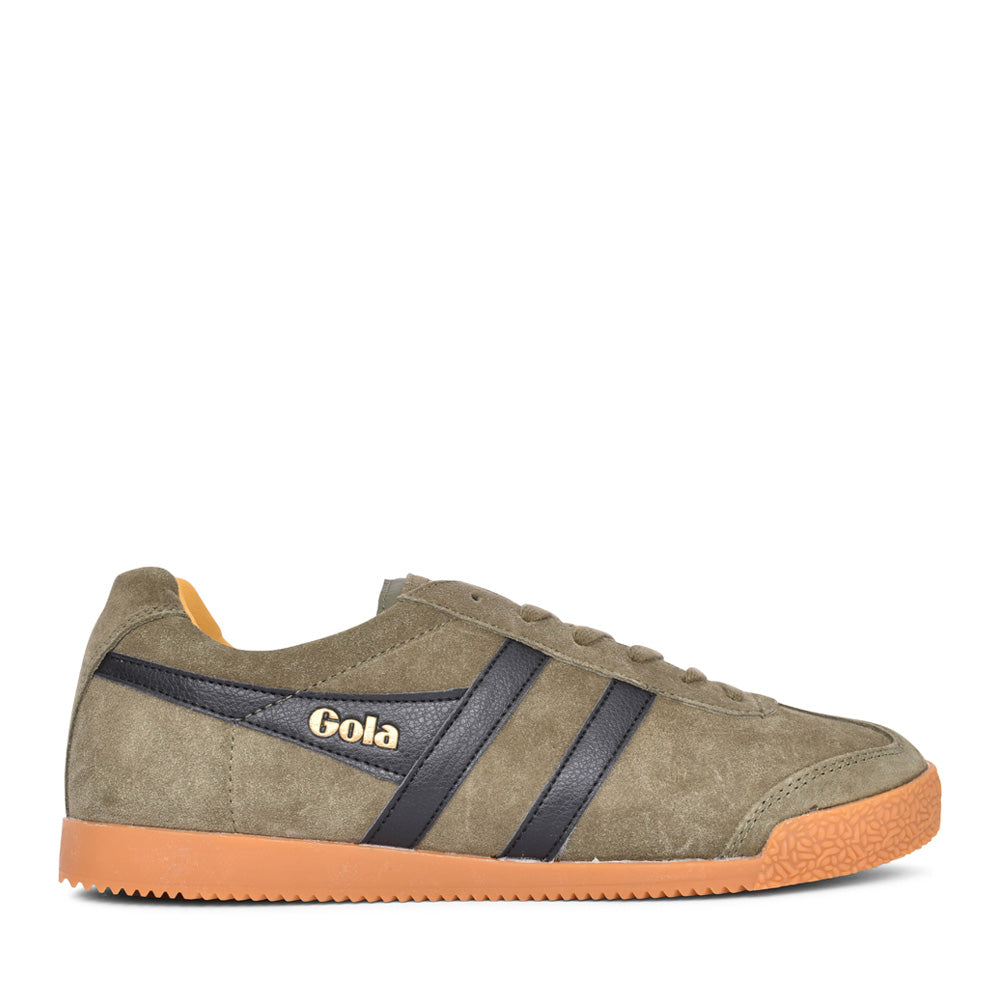 Mens Cma192 Harrier Laced Trainer In Khaki