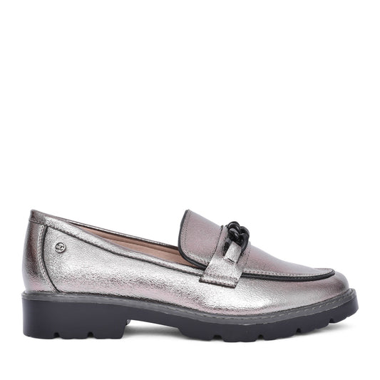Ladies Daqia Loafer In Metallic