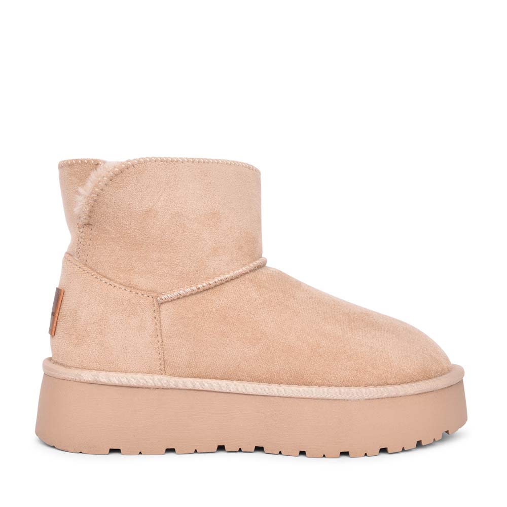 Ladies 142197 Ankle Boot In Beige