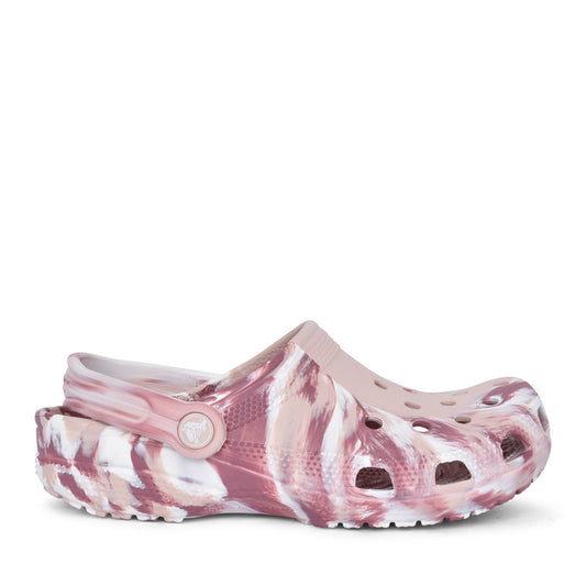 Unisex 206867 Classic Marbled Clog In Quartz