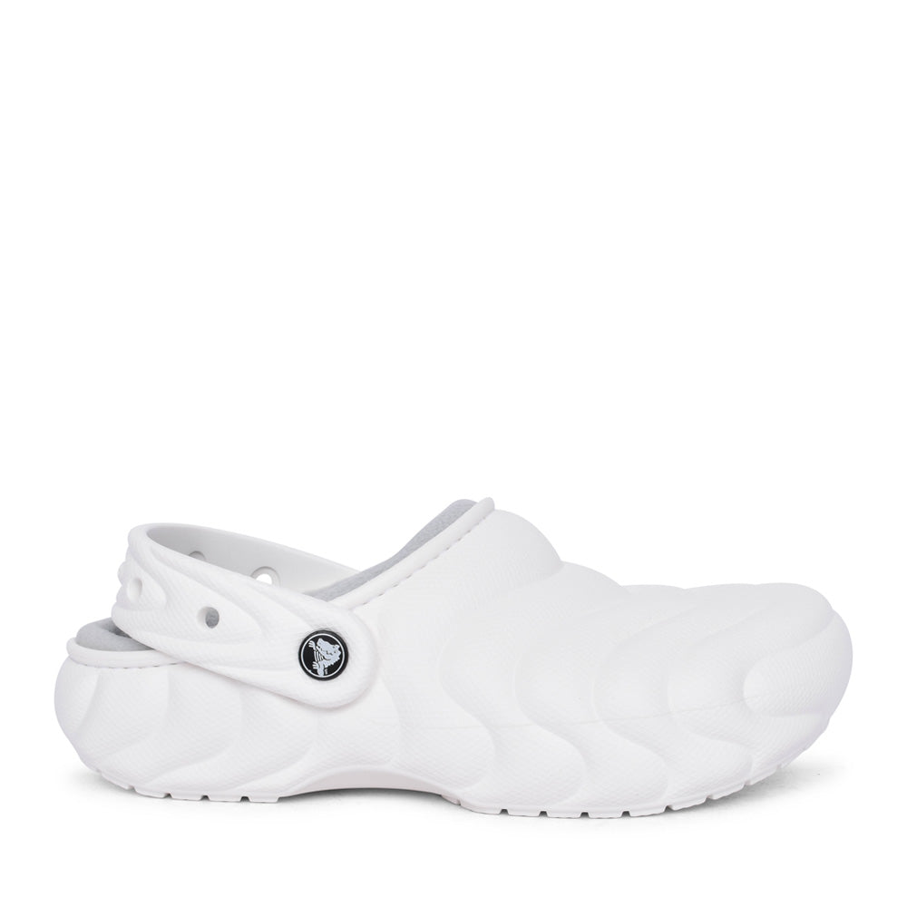 Unisex 210059 Classic Lined Overpuff Clog In White