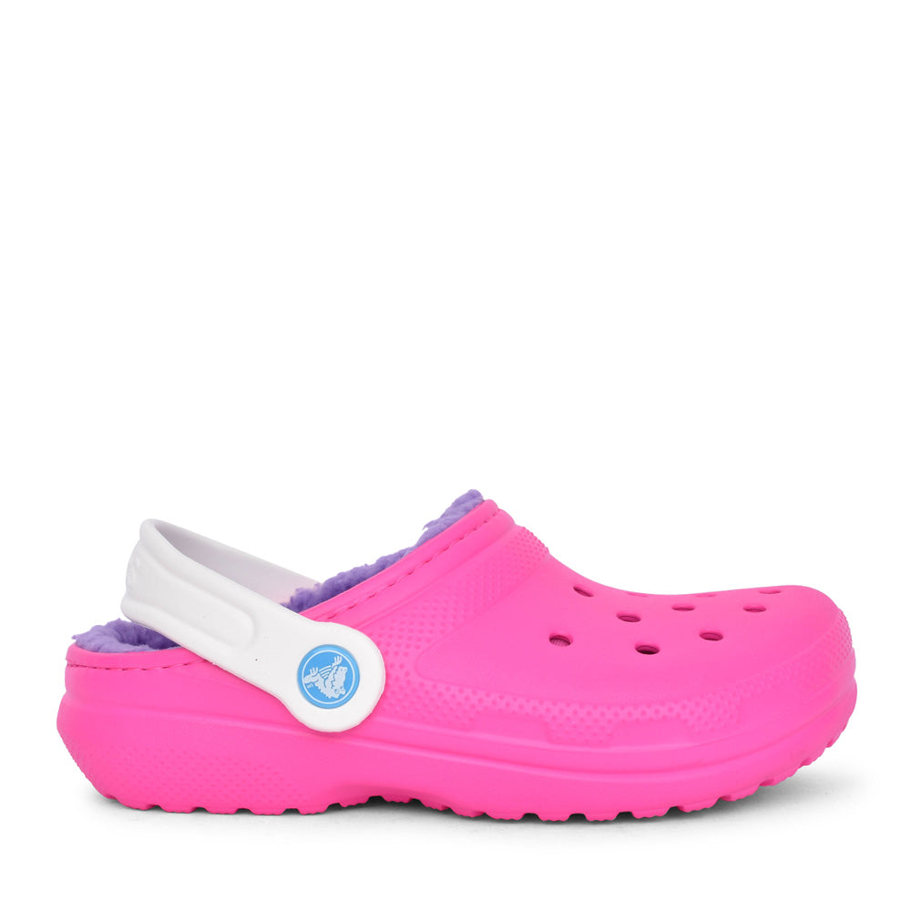 Unisex 207010 Classic Lined Clog In Pink Crush