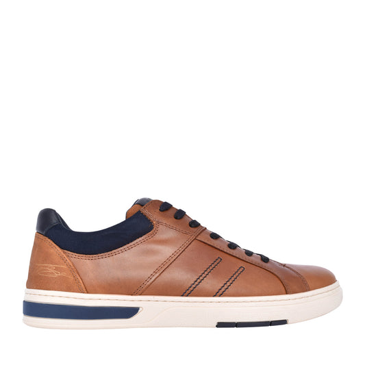 Mens Petti Laced Trainer In Tan
