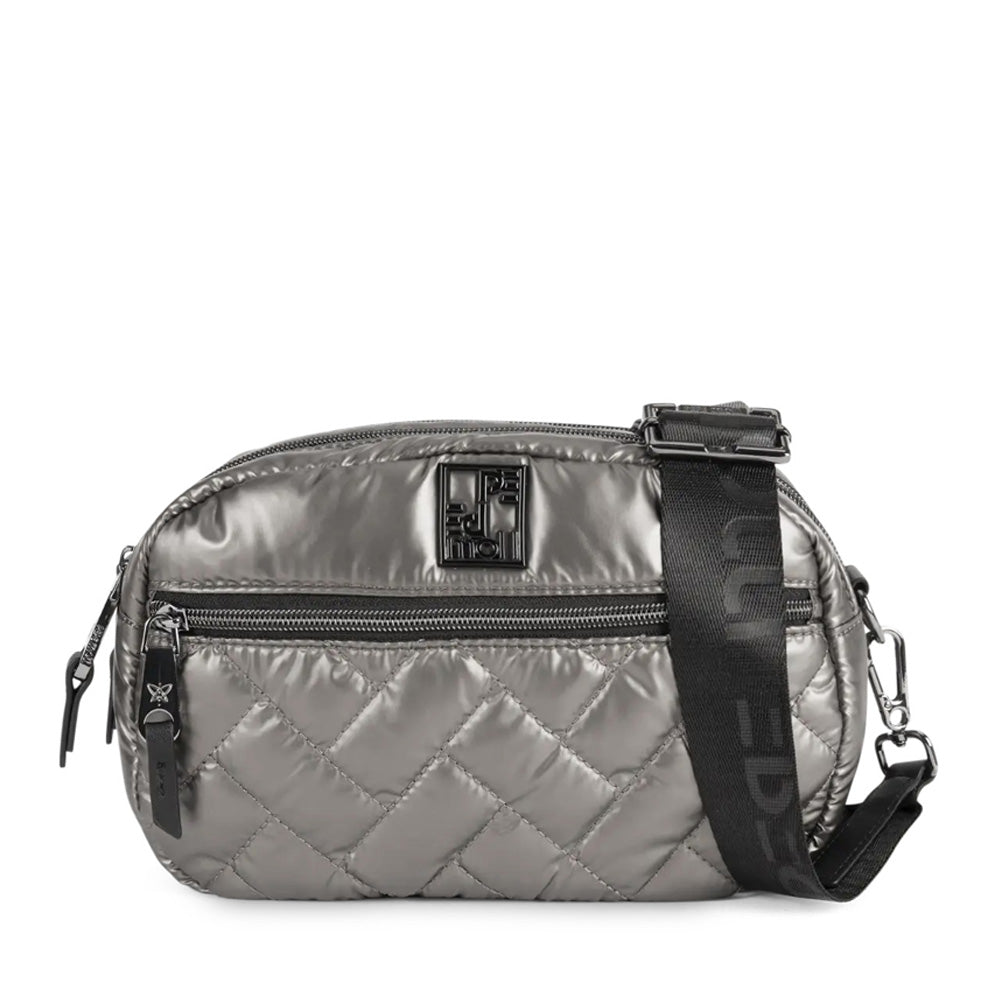 Ladies 242131 Cross Body Bag In Silver