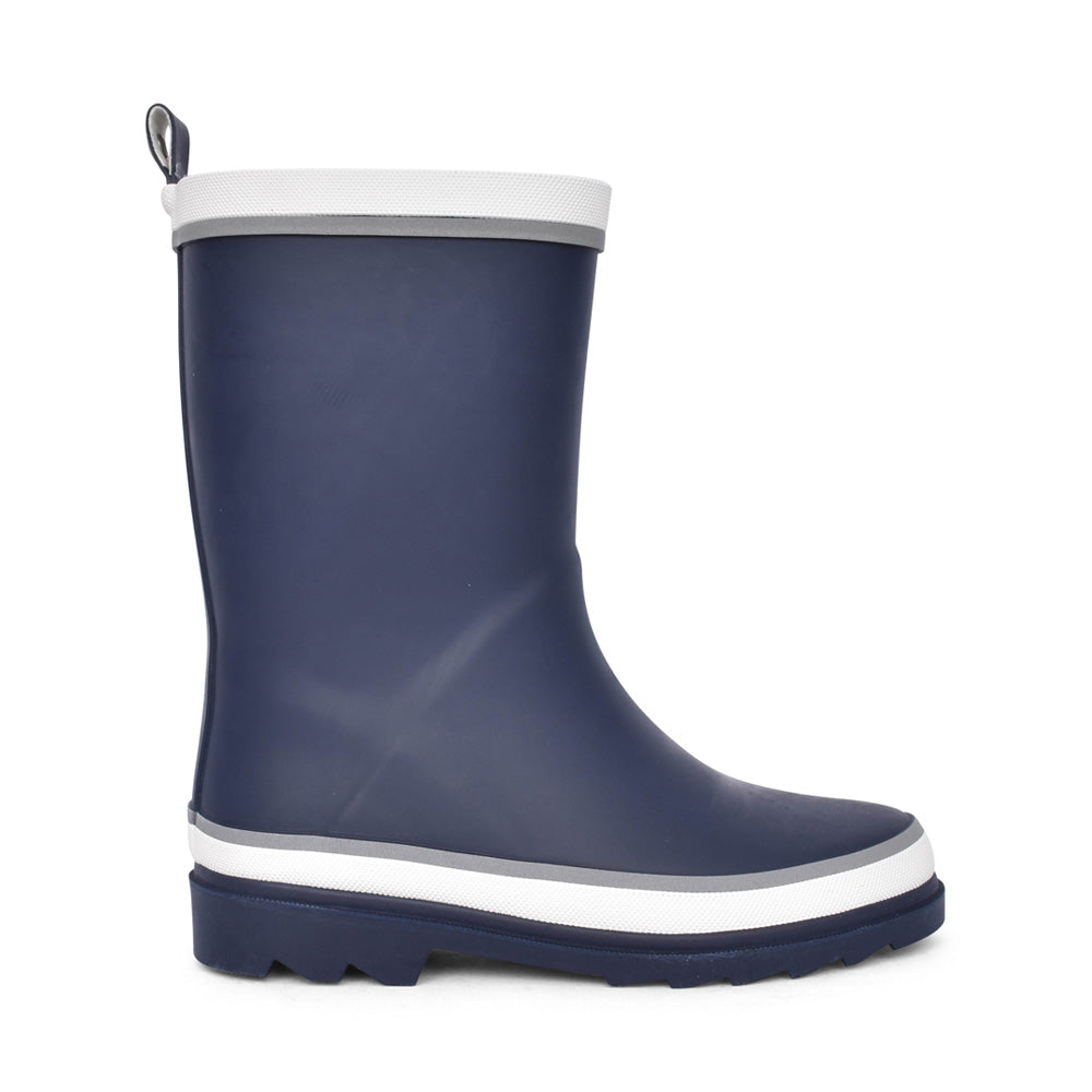 Boys Pepper Ecz003 Junior Welly In Navy