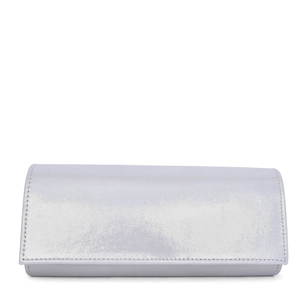 Ladies T11 S8134 S8026 Clutch Bag In Silver