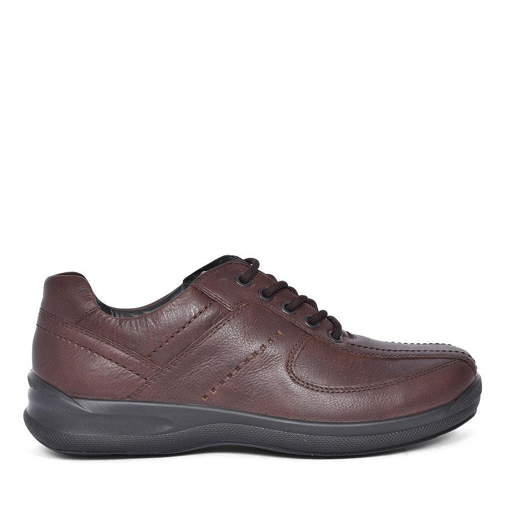 Mens Lance Laced Shoe In Brown