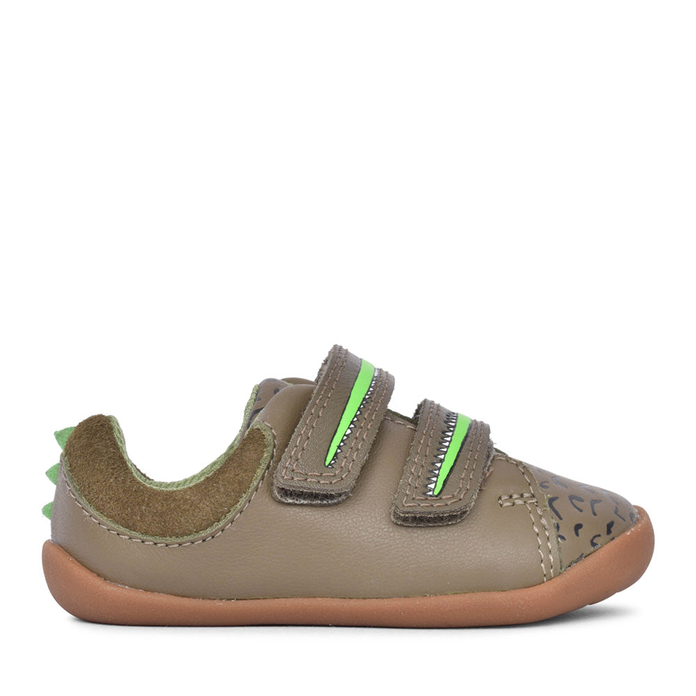 Roald Dahl Roamer Snap Print Velcro Shoe F Fit