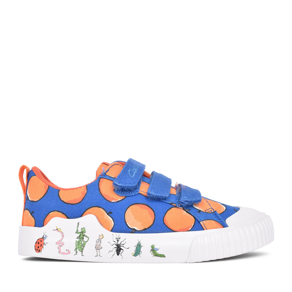 Roald Dahl Foxing Air K Velcro Canvas G Fit