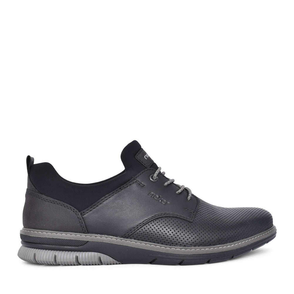 Mens 14450 Laced Shoe In Black