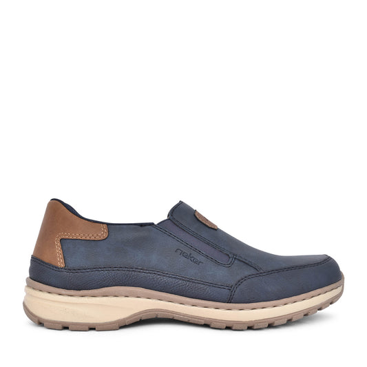 Mens 03365 Slip-on Shoe In Navy