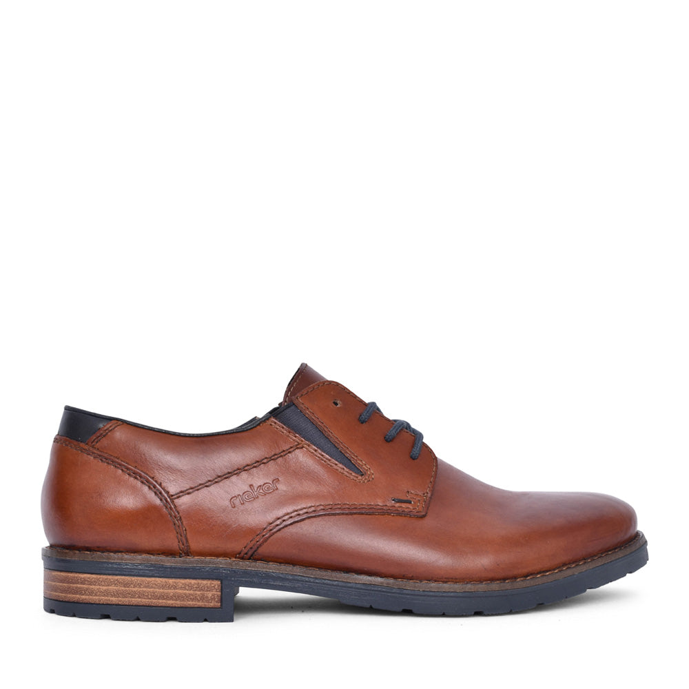 Mens 14621 Laced Shoe In Brown