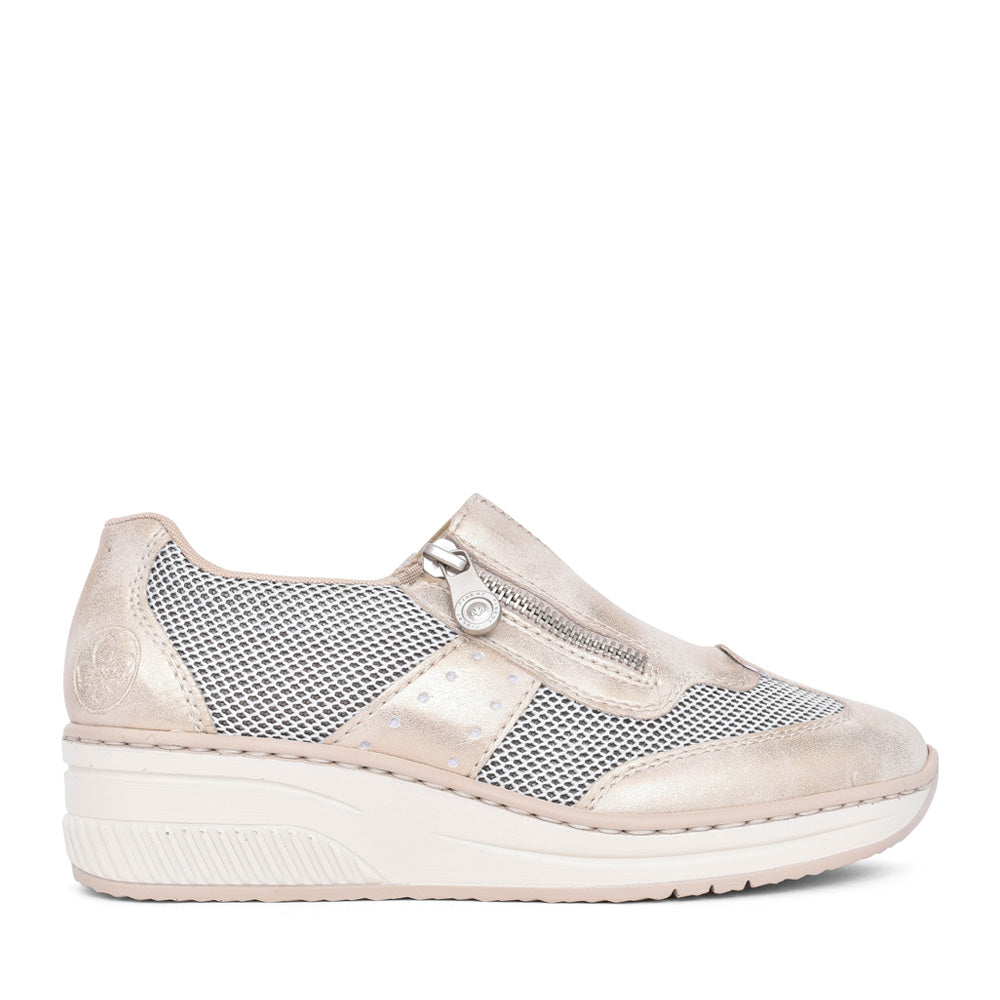 Ladies 48760 Slip-on Shoe In Gold
