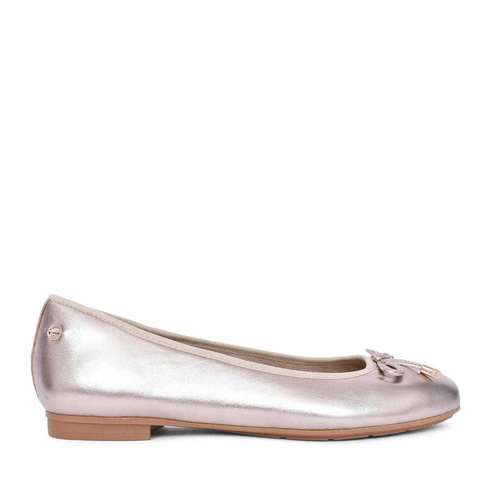 Ladies 8-82102 Pump In Gold