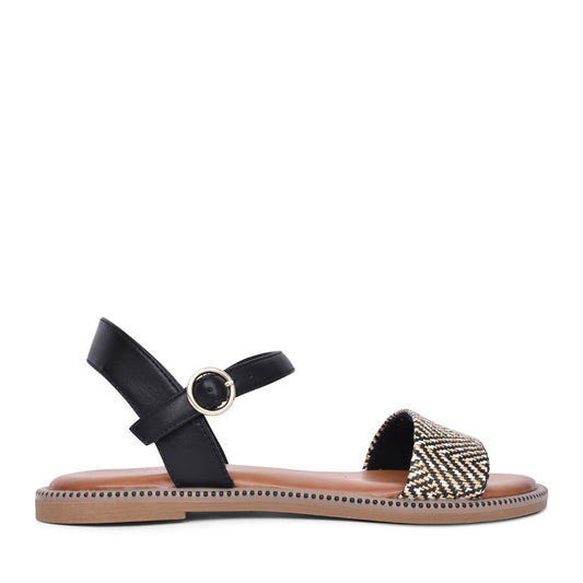 Ladies 5-28133 Sandal In Black