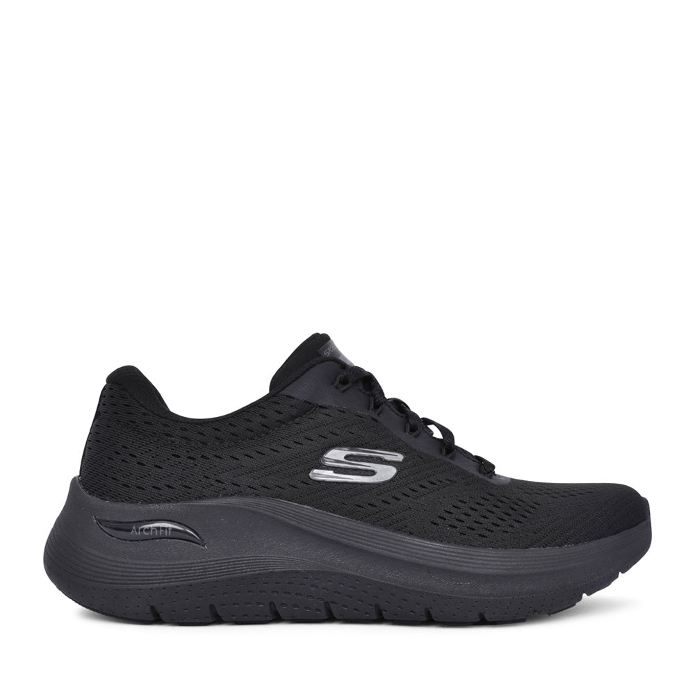Ladies 150051 Big League Arch Fit Trainer In Black