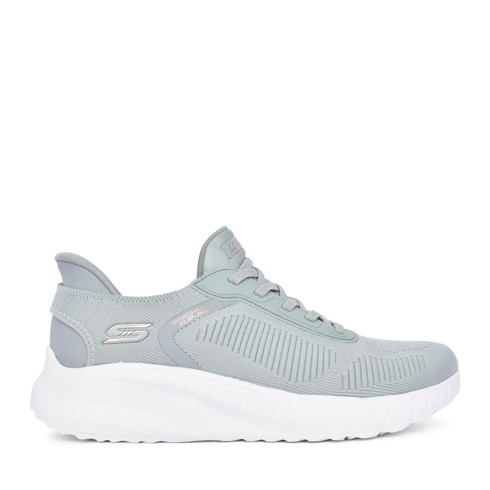 Ladies 117497 Bobs Sport Squad Trainer In Sage