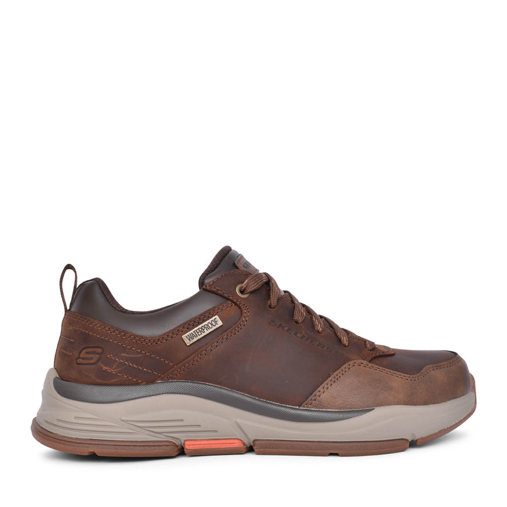 Mens 210021 Benago Hombre Laced Shoe In Brown
