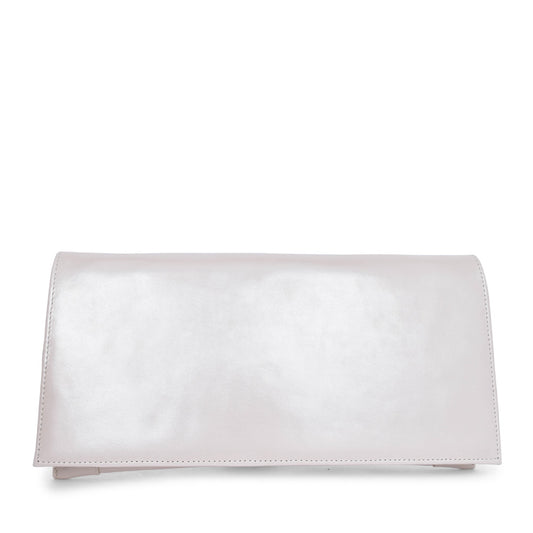 Ladies 0002-p Clutch Bag In Pearl