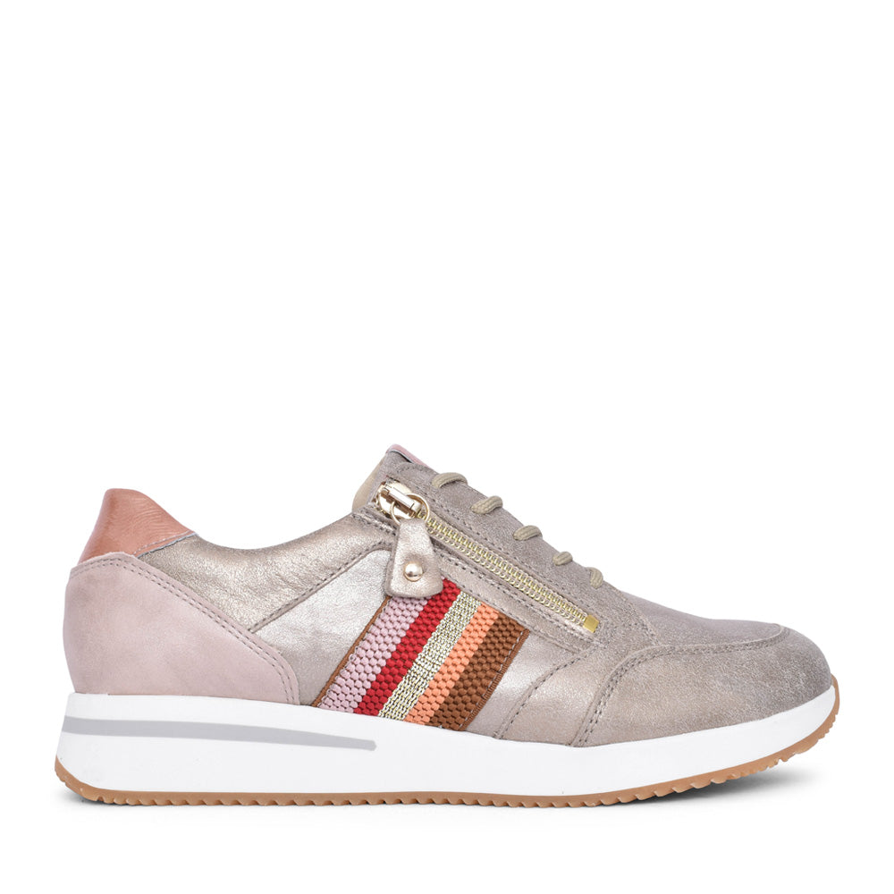 Ladies 935008 Agnes H-fit Trainer In Gold