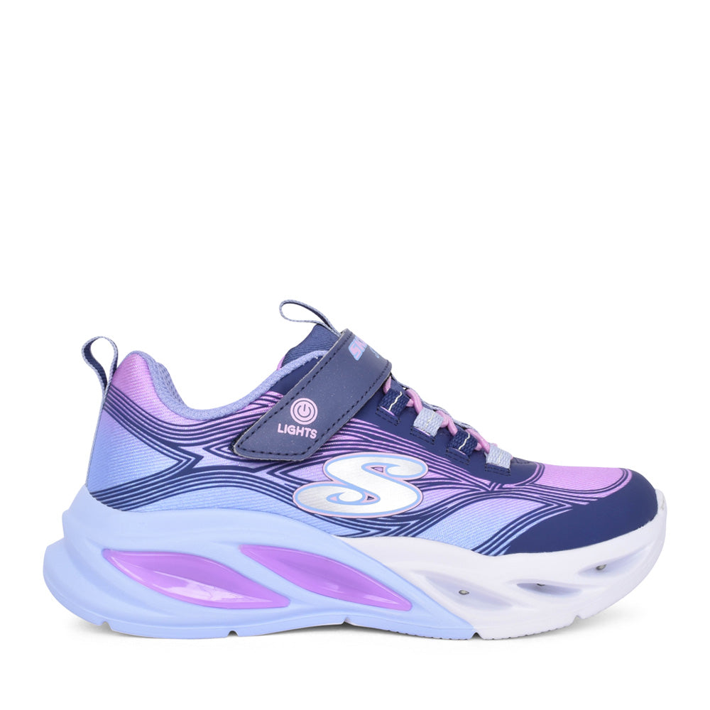 Girls 303712l Cosmic Glow Trainer In Navy Multi