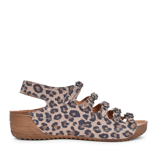Ladies Astrid A7821 Sandal In Leopard