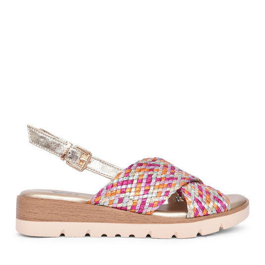 Ladies 143947 Sandal In Fuchsia