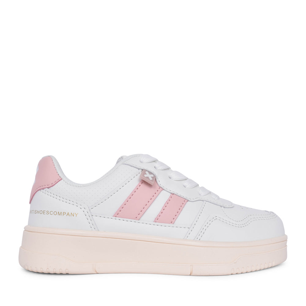 Girls 151150 Laced Trainer In White