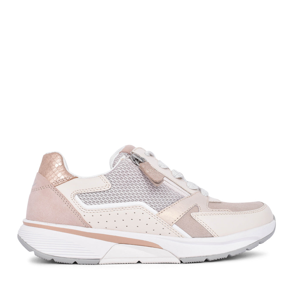 Ladies 66.878 Adora Laced Trainer In Beige