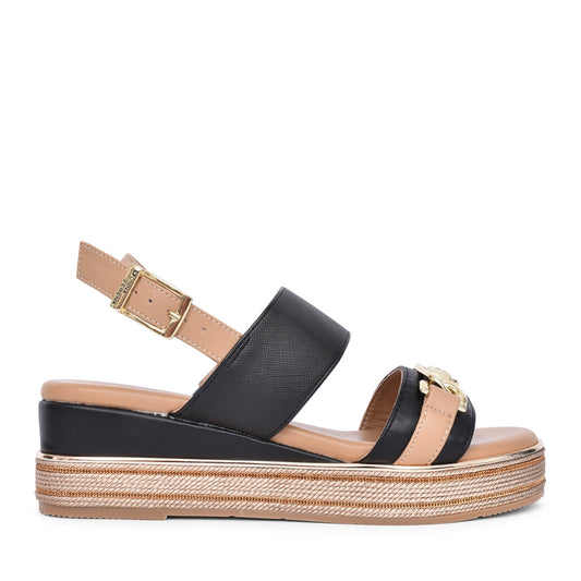 Ladies 165695dm Ginevra Sandal In Black