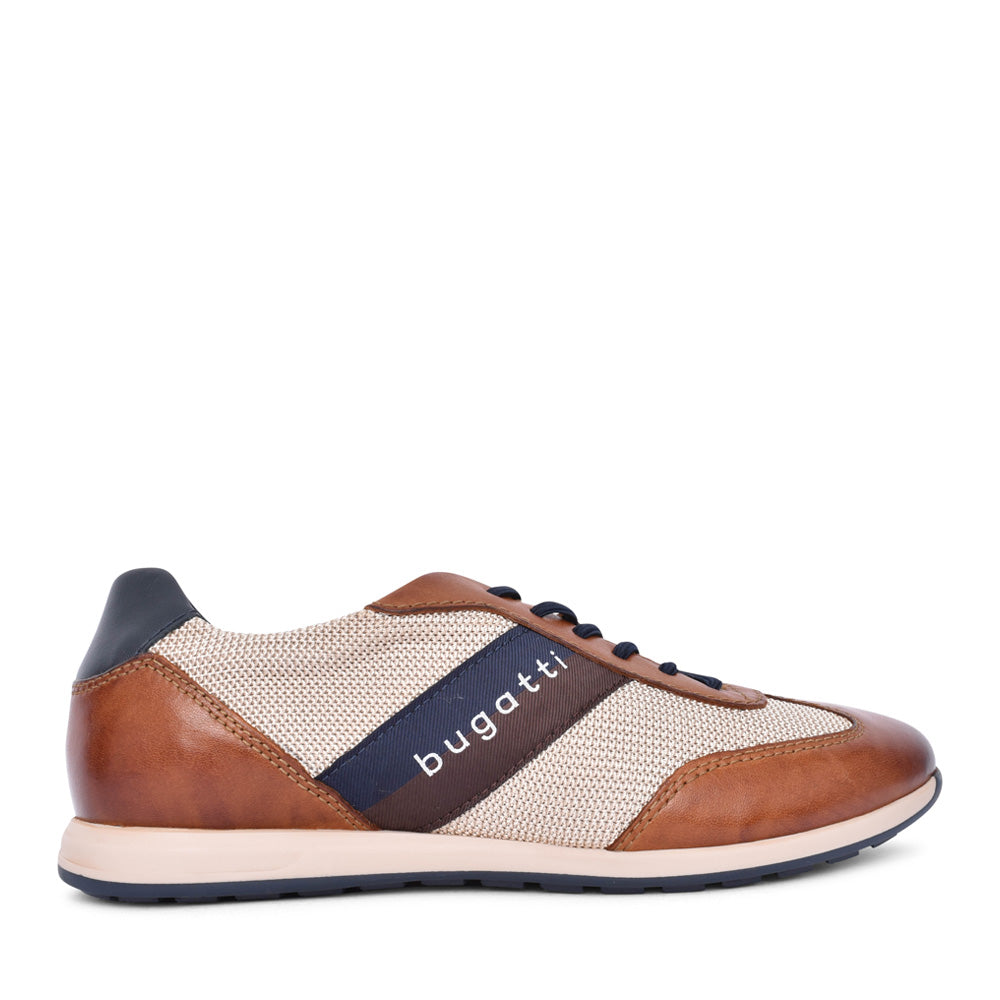 Mens A9q05 Thorello Laced Trainer In Cognac – Cordners