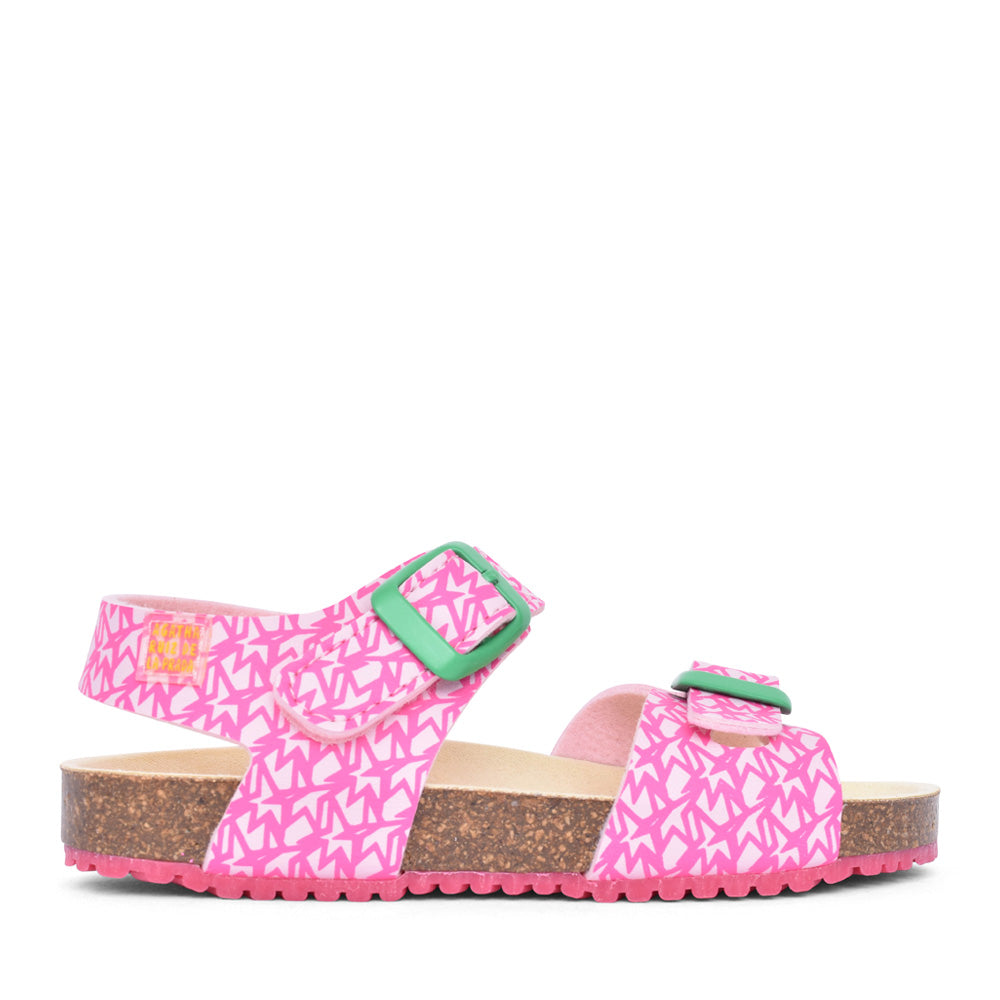 Girls 252943 Velcro Sandal In Rose