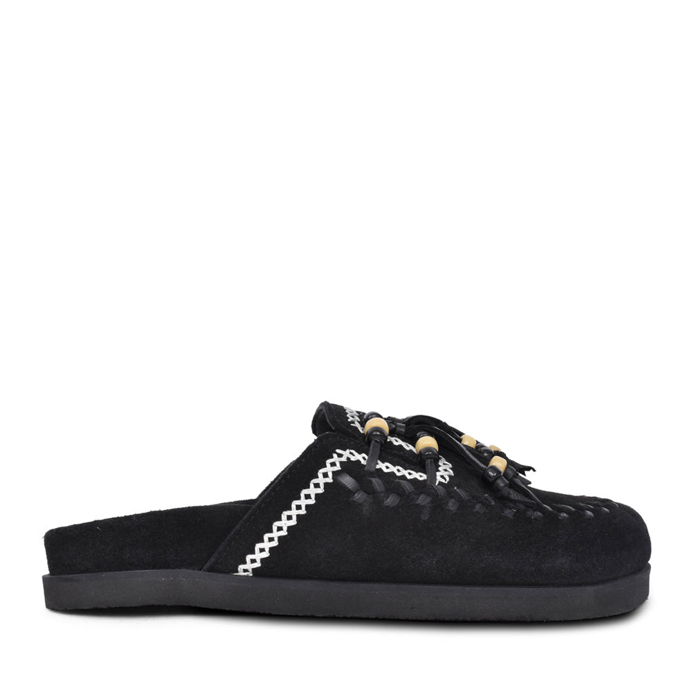 Ladies 6657-cu Bonnie Mule In Black